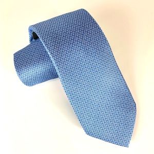 3/$35 Michael Kors Men's Necktie 100% Silk Blue